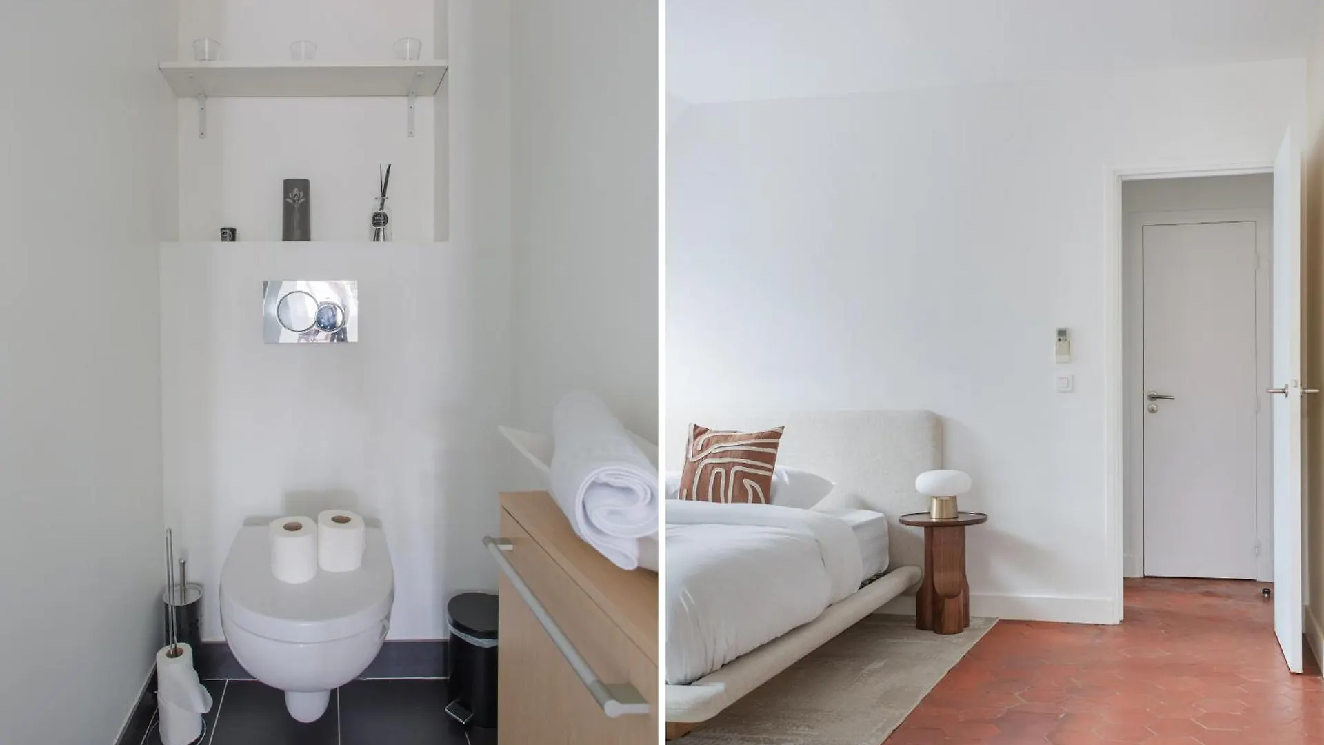 Appartement Climatise 1Br Triangle D'Or Paryż Apartament